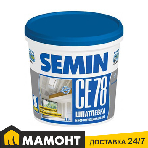 Шпатлевка универсальная SEMIN СЕ 78 universal (синяя крышка), 25 кг - фото 1 - id-p179645209