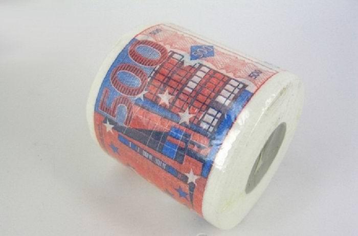 Туалетная бумага-прикол «500 евро» - фото 1 - id-p76962340