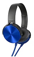 Накладные проводные наушники EXTRA BASS MDR-XB450AP синий