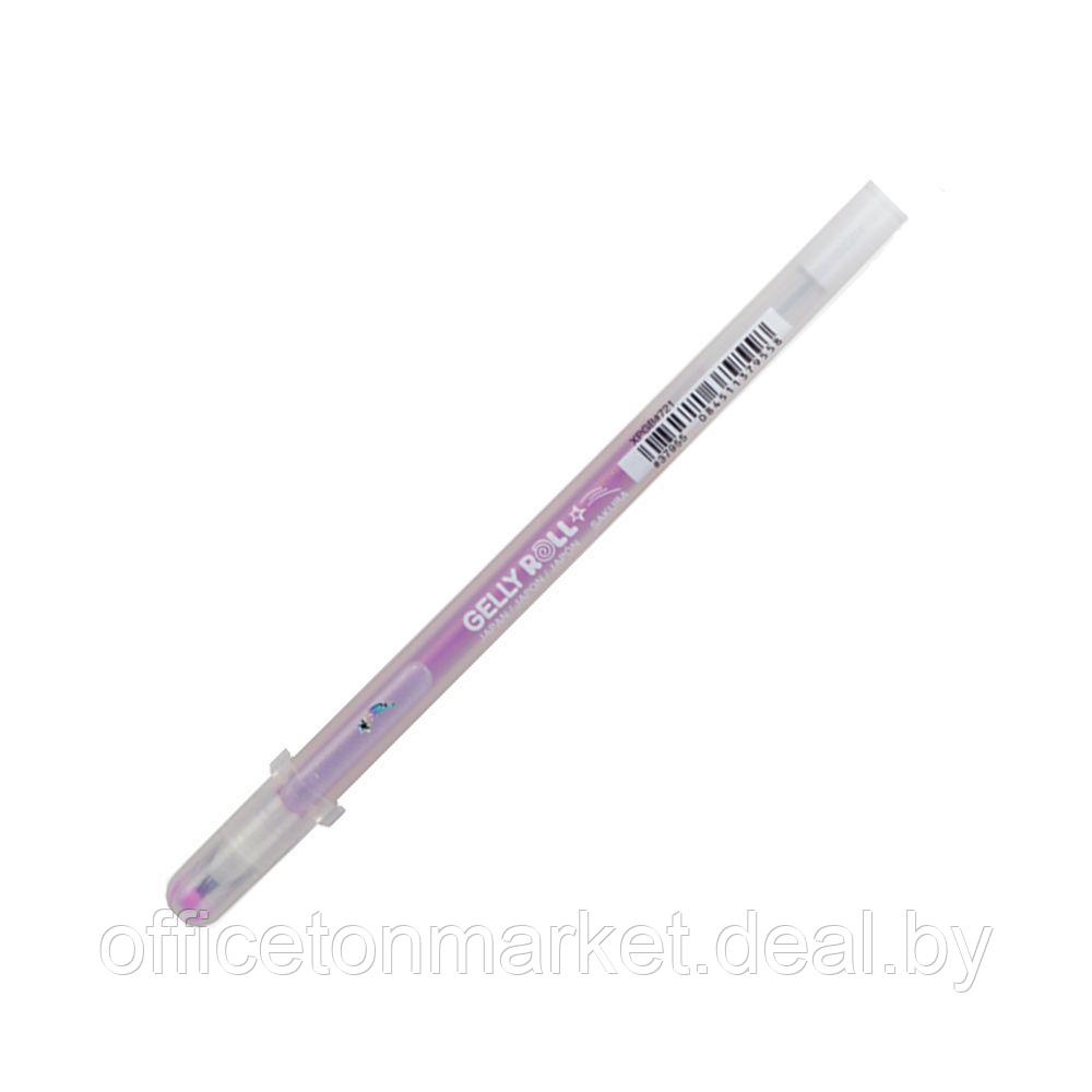 Ручка гелевая "Gelly Roll Stardust", 0.5 мм, прозрачный, стерж. розовый - фото 1 - id-p137133753