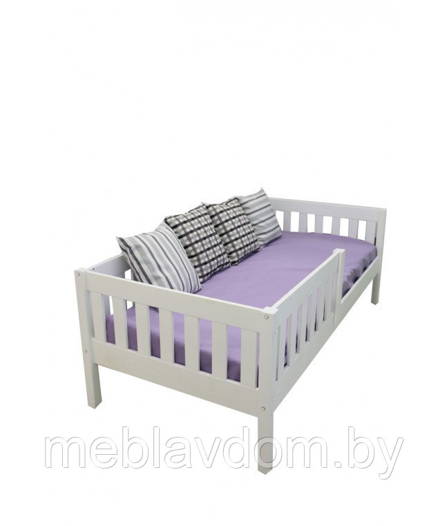Кровать детская Генрих с бортиком Ф-141.09 (800х1800) - фото 2 - id-p92145798