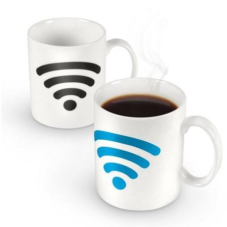 Кружка хамелеон «Wi-Fi» - фото 1 - id-p36581852