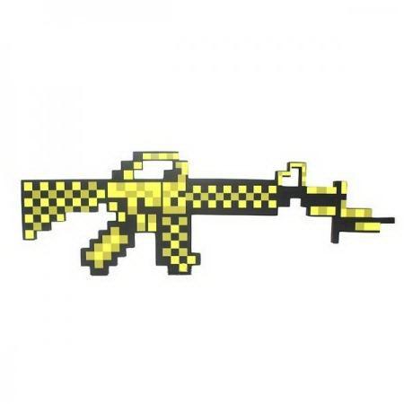 Автомат «Minecraft» желтый - фото 1 - id-p36582752