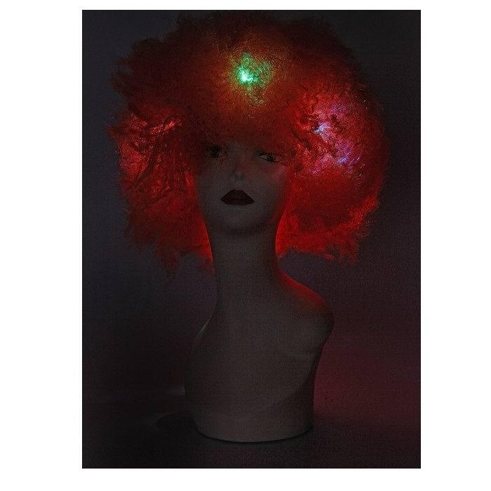 Светящийся парик «Африканец» цвета микс - фото 6 - id-p67700255