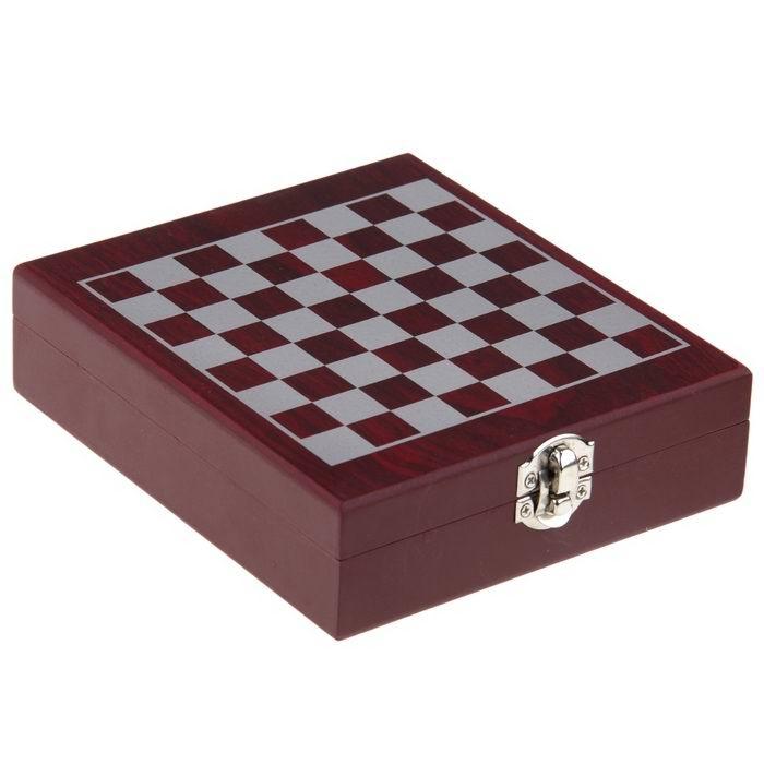 Подарочный набор для вина «Шато» с шахматами - фото 2 - id-p36583019