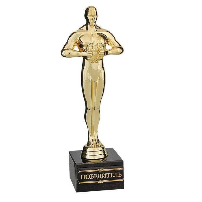 Статуэтка Оскар на камне «Победитель» 18 см. - фото 1 - id-p37431801