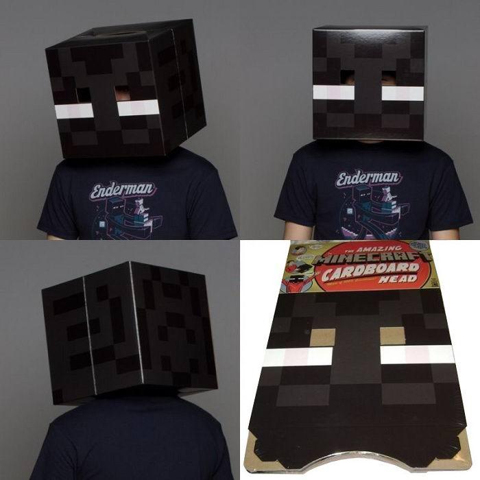 Голова-маска Эндермена «Minecraft»