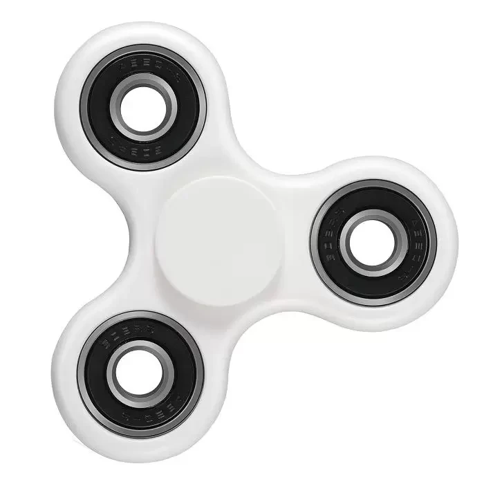 Hand Spinner белый 4 подшипника - фото 1 - id-p44234762