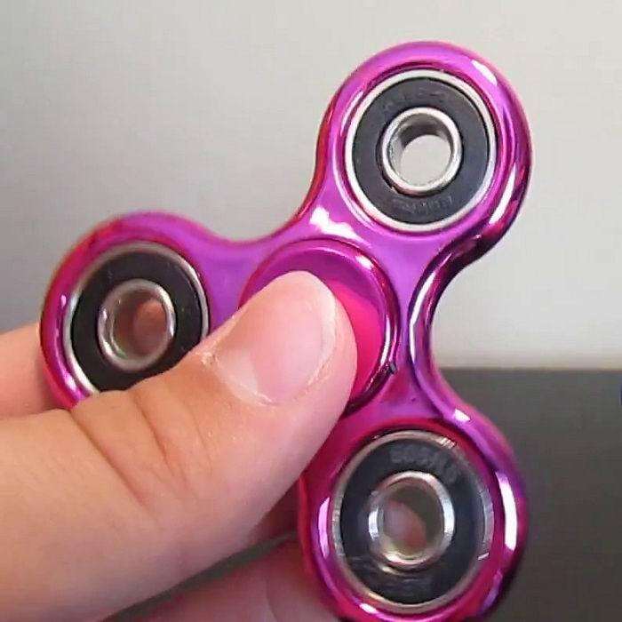 Hand Spinner белый 4 подшипника - фото 4 - id-p44234762