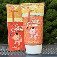 Солнцезащитный крем для лица и тела ELIZAVECCA Milky Piggy Sun Cream SPF50+ PA+++ 50 мл