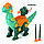 Динозавр Брахиозавр в яйце бирюза. Игрушка, фото 3