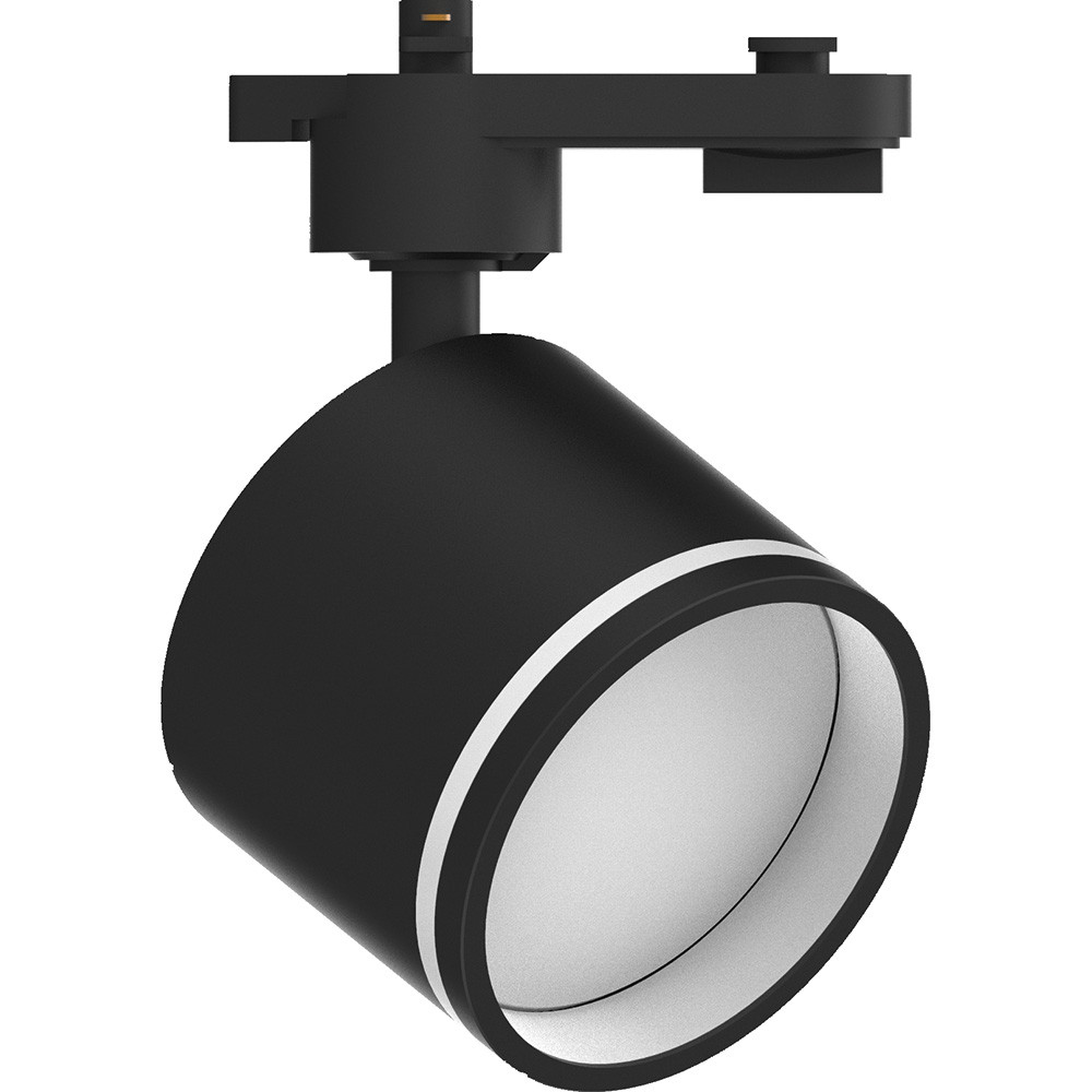 Трековый светильник на шинопровод Feron AL163 однофазный под лампу GX53 чёрный - фото 1 - id-p179666107