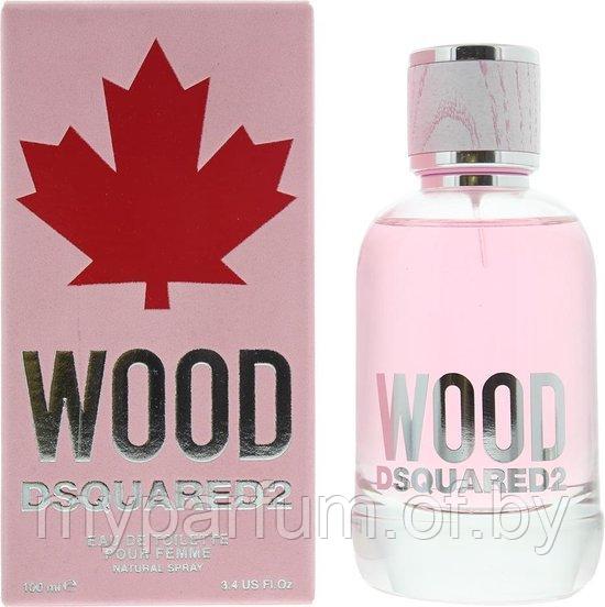 Женская парфюмерная вода Dsquared2 Wood For Her edp 100ml (PREMIUM) - фото 1 - id-p179666190