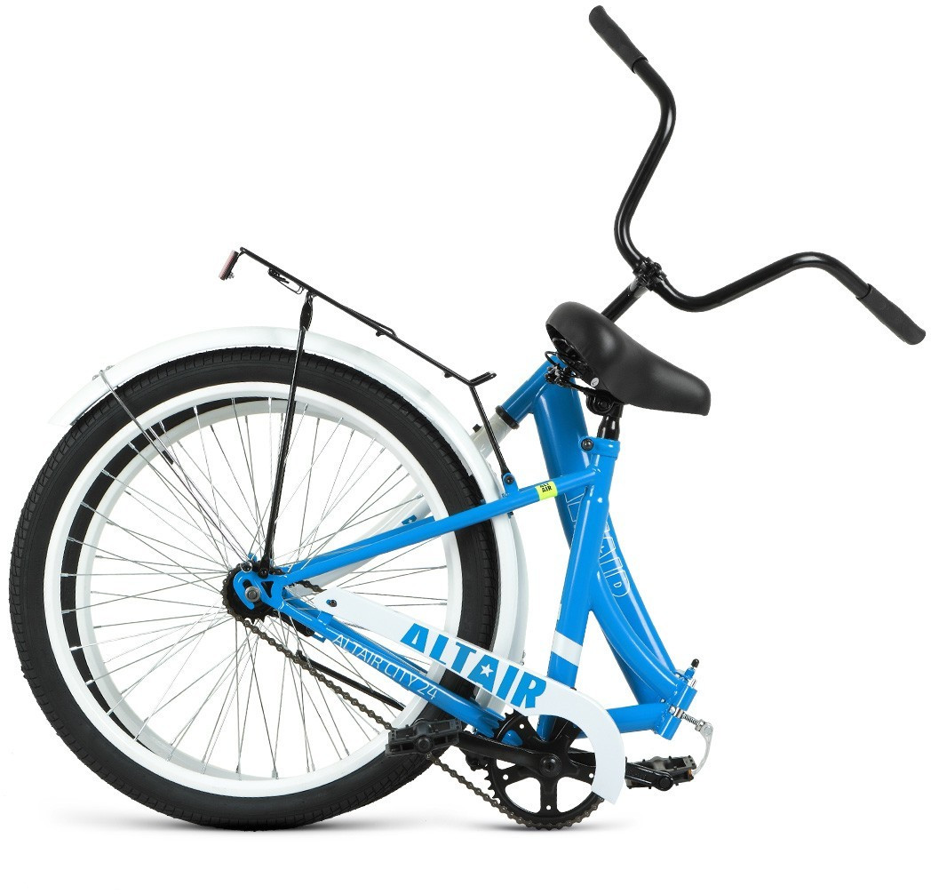 Складной велосипед складной Altair ALTAIR CITY 24 (16 quot; рост) голубой/белый 2022 год (RBK22AL24011) - фото 3 - id-p178097772