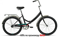 Складной велосипед складной Forward VALENCIA 24 1.0 (16 quot; рост) черный/красный 2022 год (RBK22FW26094)