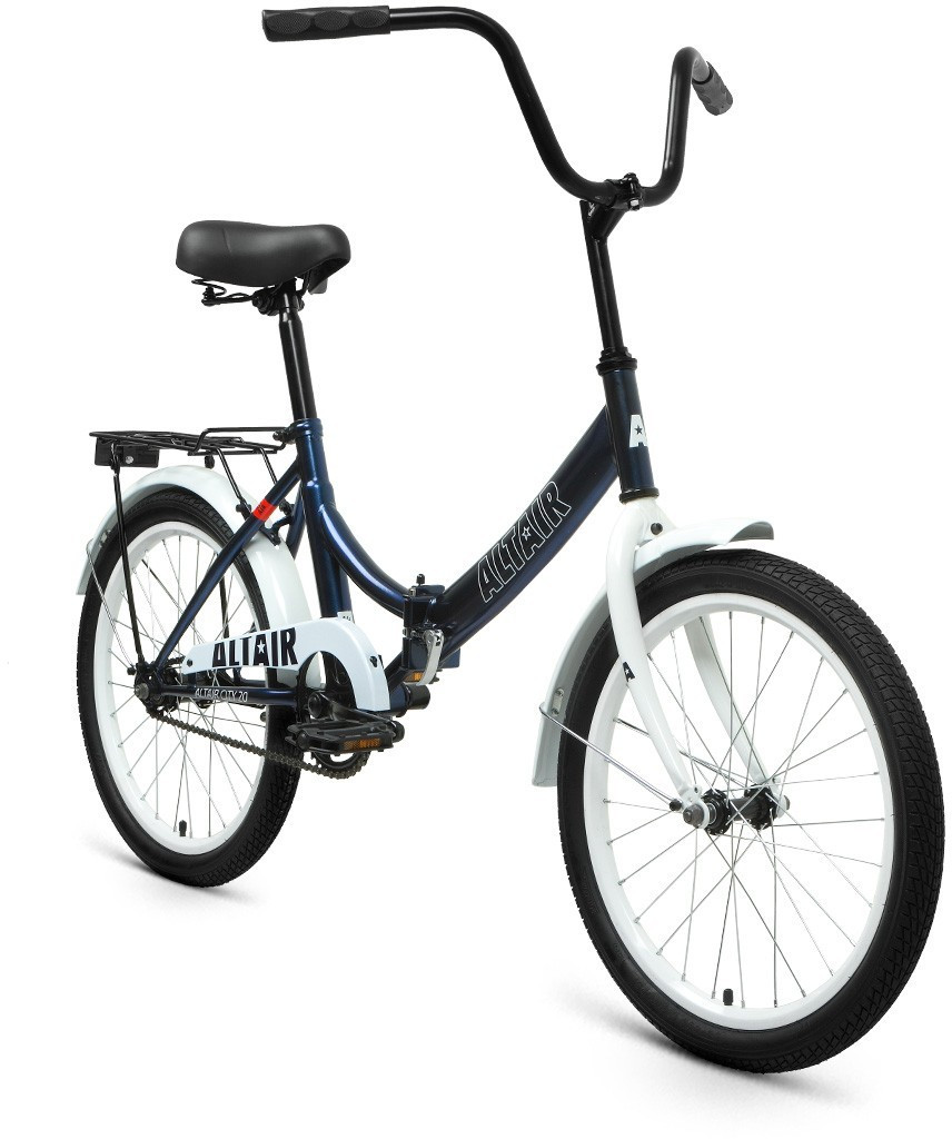 Складной велосипед складной Altair ALTAIR CITY 20 (14 quot; рост) темно-синий/белый 2022 год (RBK22AL20003) - фото 2 - id-p178097756