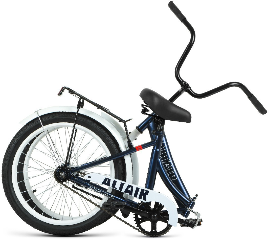 Складной велосипед складной Altair ALTAIR CITY 20 (14 quot; рост) темно-синий/белый 2022 год (RBK22AL20003) - фото 3 - id-p178097756
