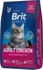 Корм для кошек Brit Premium Cat Adult Chicken / 5049653