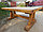 Стол садовый и банный из массива сосны "Могучий" 2 метра, фото 4
