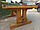 Стол садовый и банный из массива сосны "Могучий" 2,2 метра, фото 8