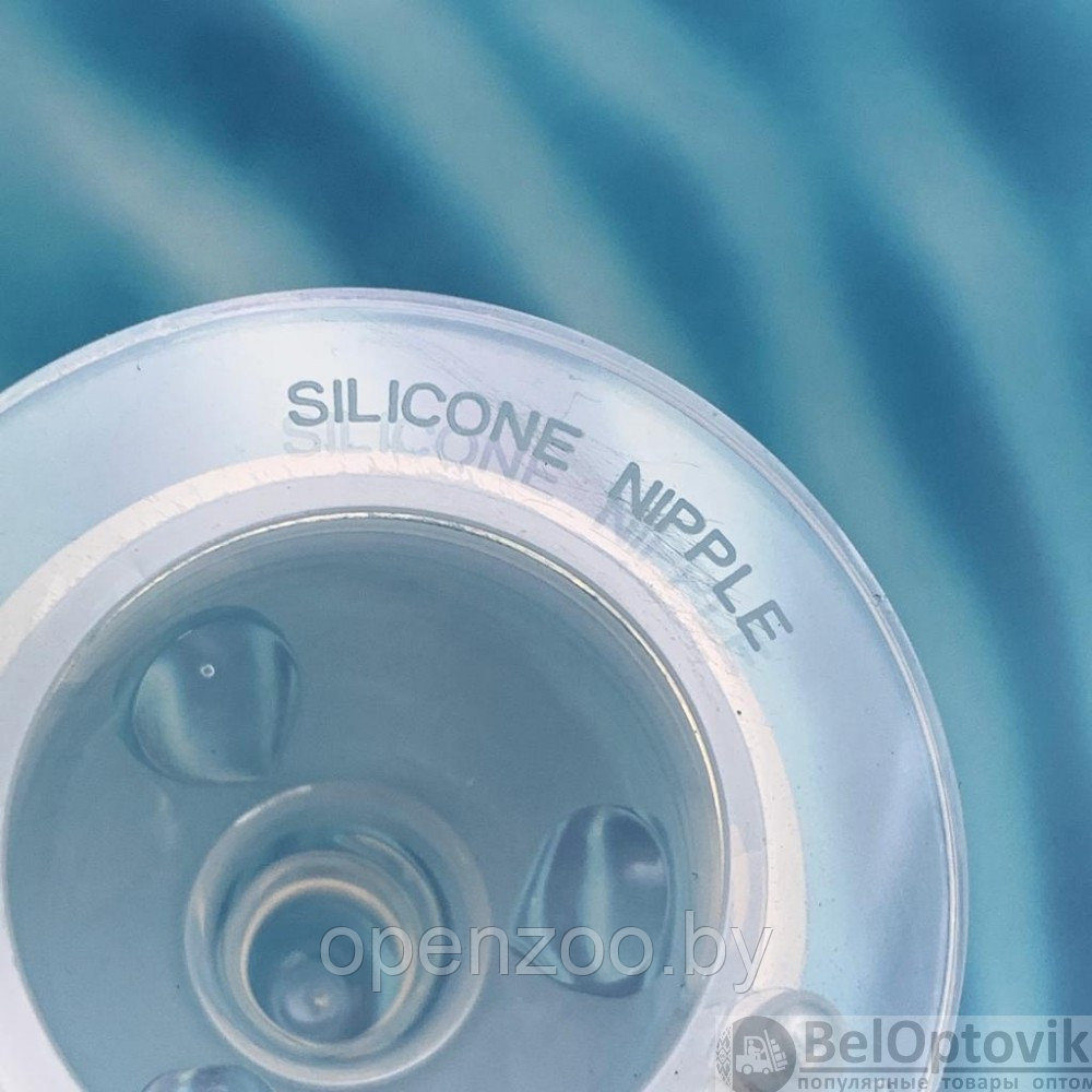 Силиконовая соска (комплект 2 шт) BABY FLOW с отверстием размера Х (густые смеси) с 6 месяцев - фото 4 - id-p179674141