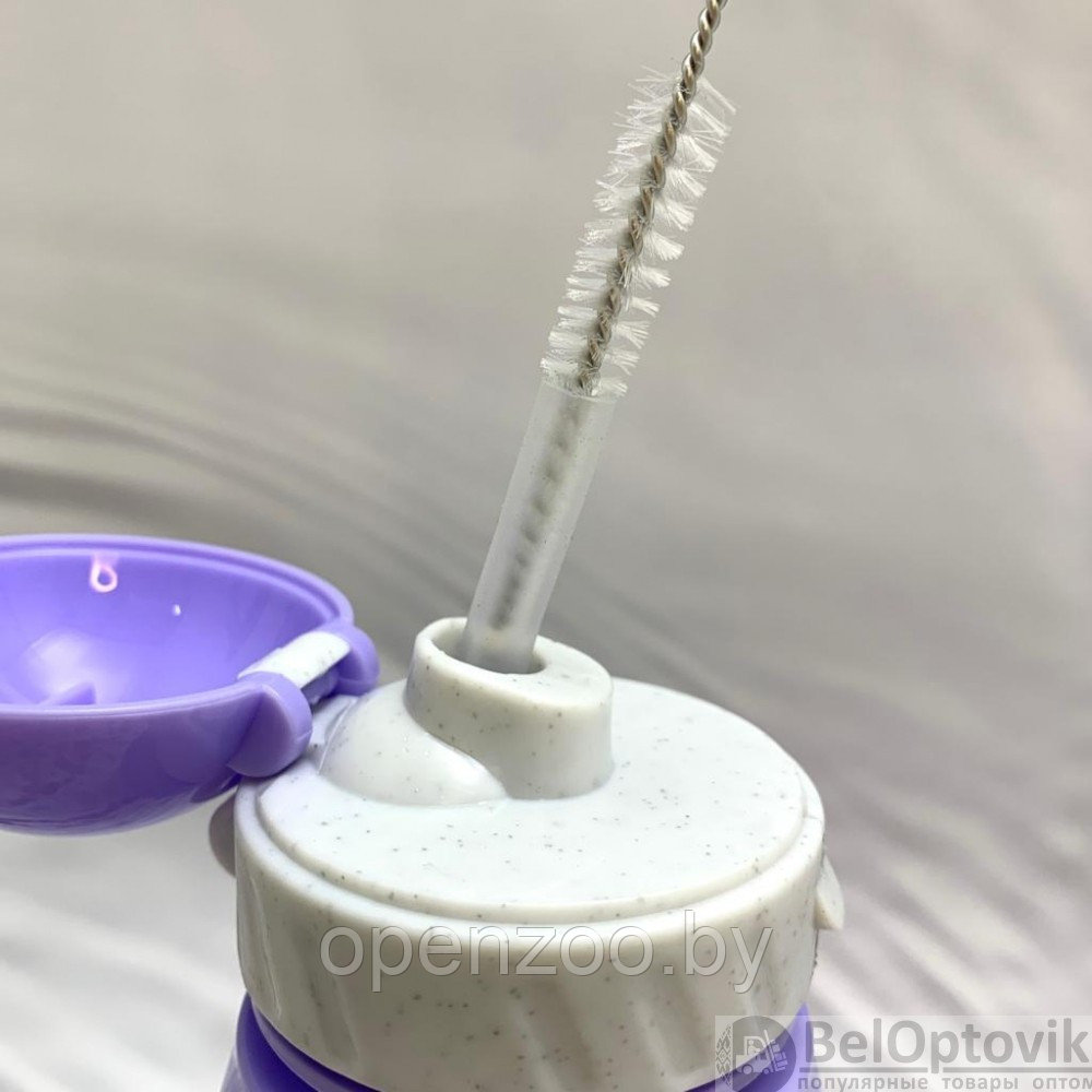 Щетка-ершик для мытья (чистки) трубочек в детских бутылочках, набор 2 штуки - фото 3 - id-p179674143