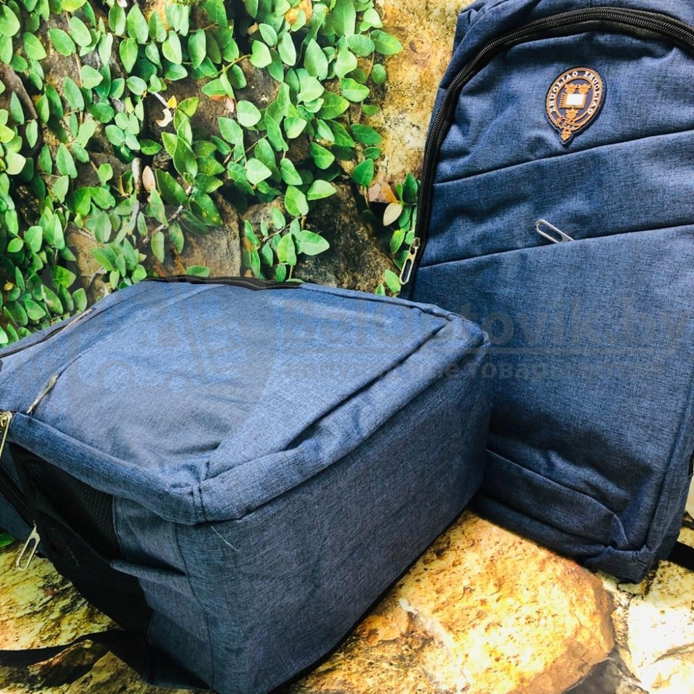 Многофункциональный рюкзак из водонепроницаемой ткани ZHULIAO SPORT с косой молнией и мягкой вентилируемой - фото 2 - id-p179625674