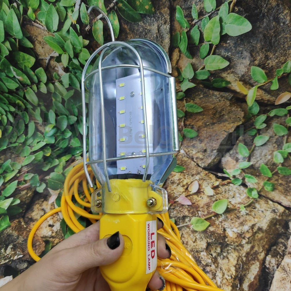 Фонарь - лампа переносной подвесной для ремонта и гаража GY 3171 светодиодный Led14 (шнур 12.80 м), 220В - фото 6 - id-p179625710