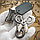 Брелок-ключница с карабином, до 5 шт Револьвер, фото 6