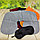 Подушка надувная под голову для путешествий Travel Selectionмаска для сна Оранжевая, фото 4