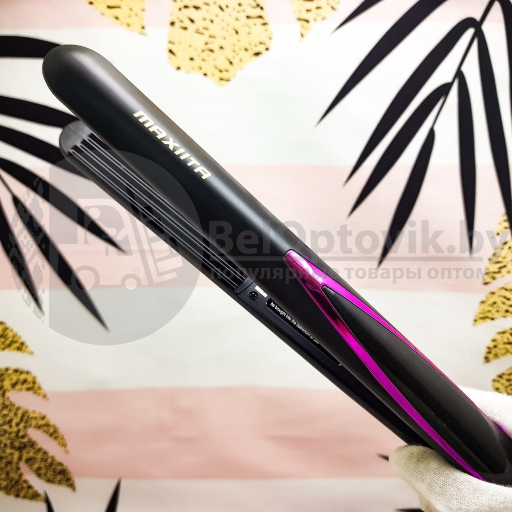 Стайлер 3 в 1 Hair Curler MAXITA HD-8603/8604 с турмалиновым покрытием (плойка гофре утюжок) - фото 5 - id-p179624476