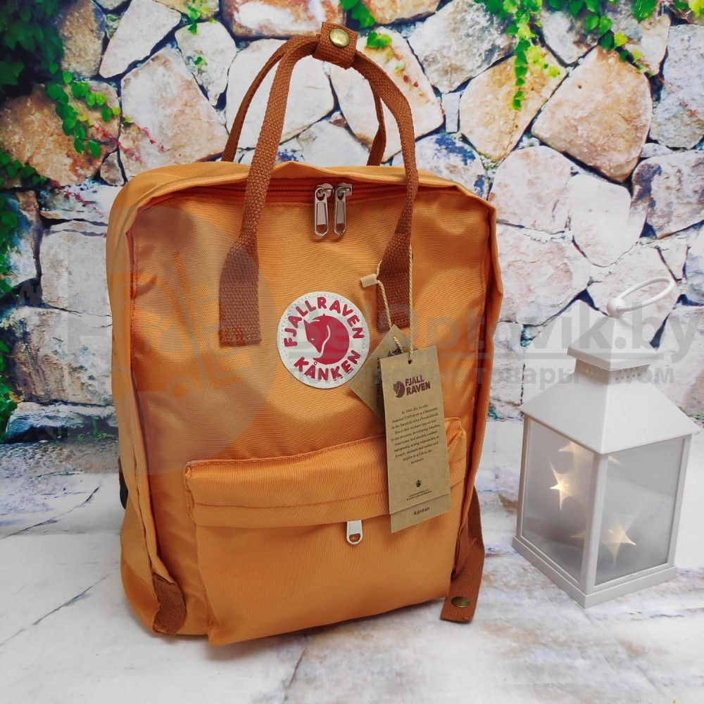 Классический рюкзак Fjallraven Kanken Коралловый (ярко розовый) - фото 3 - id-p179627269