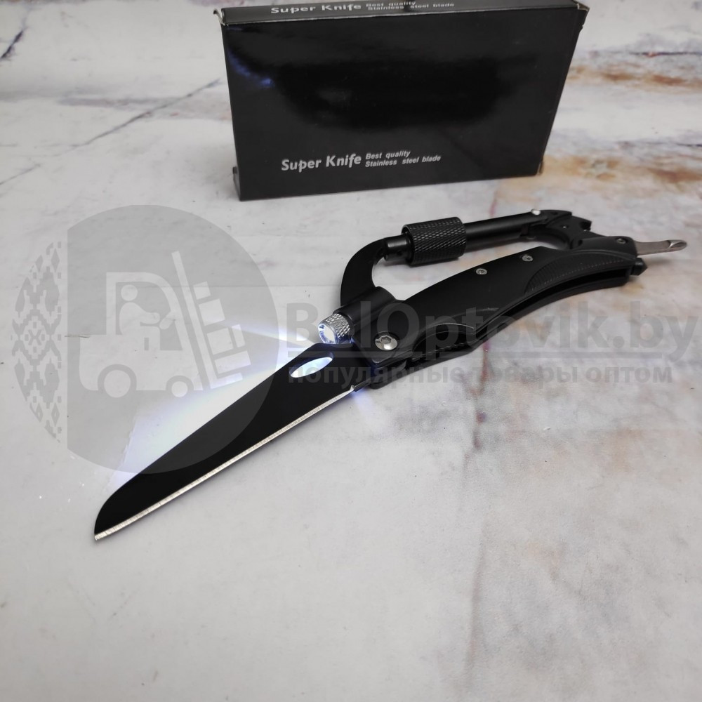 Складной нож-мультитул Super Knife 8 в 1 - фото 3 - id-p179627308