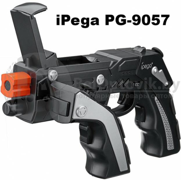 Беспроводной геймпад iPega PG-9057 Bluetooth PC/Android/IOS Phantom Shox Blaster Gun - фото 4 - id-p179625802