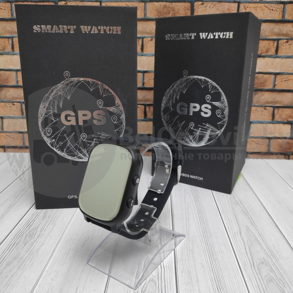 Смарт часы SMART WATCH GPS T58 Черный - фото 2 - id-p179625805