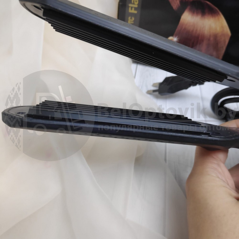 Ультратонкий керамический стайлер (плойка - гофре) PRO MOZER для гофрирования волос 4,5 см - фото 7 - id-p179625833