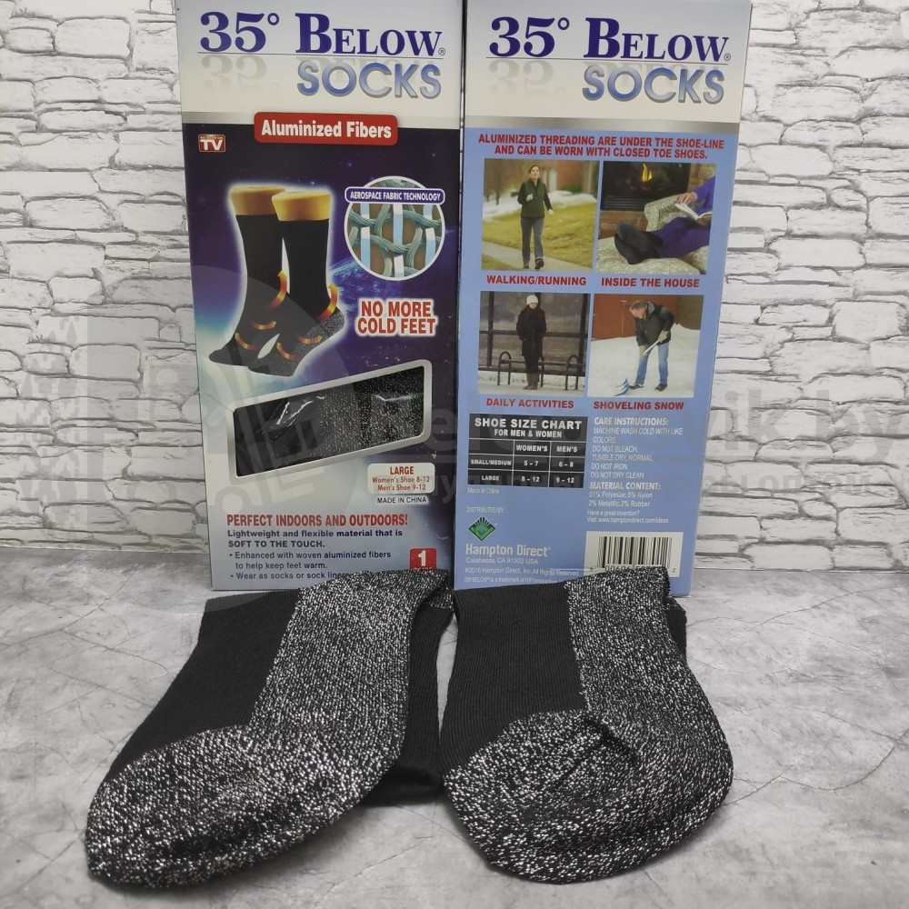 Термо - носки женские 35 Below Socks (содержат алюминиевые волокна). 37-41 р-р - фото 10 - id-p179625853