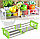 Органайзер для кухни универсальный (дуршлаг сушилка) Extendable Dish Drying, металл, пластик Зеленый, фото 8