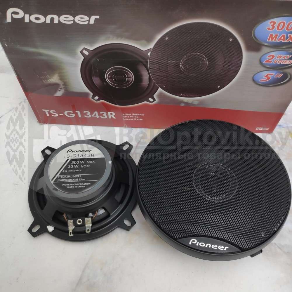 Автомобильные динамики/колонки Pioneer TS-G1343R 13 см 300W - фото 2 - id-p179625897