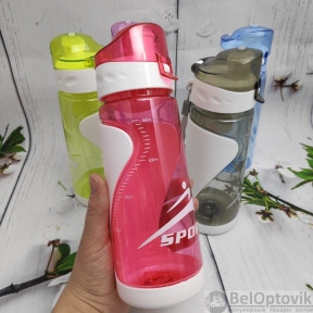 Фитнес-бутылка для воды Sport с ситечком, 500 мл Красная, фото 1