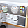 Кухонная алюминиевая  фольга - стикер (60смх3м) Масло - защитная и огнестойкая Золото, фото 6
