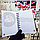 Набор канцелярский: блокнот на спирали и ручка, ECO (12,0х16,0 см, 70 листов) Мишка красный, фото 9