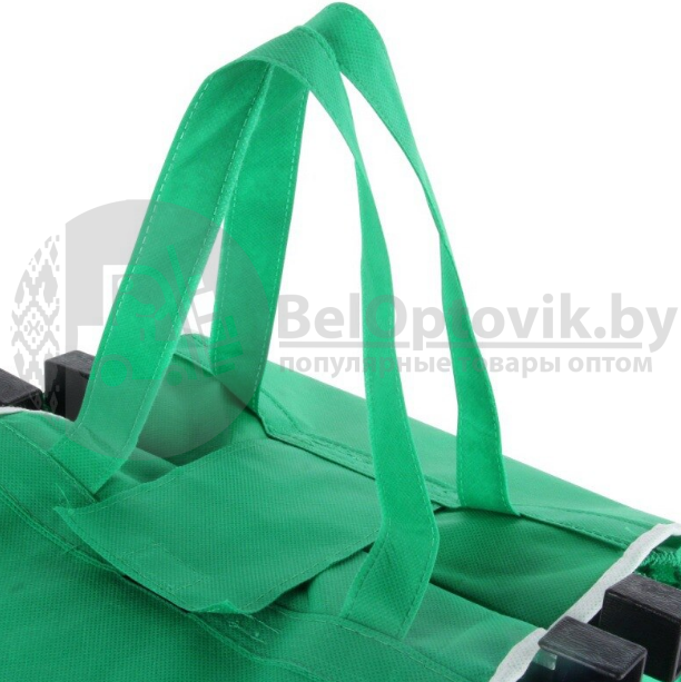 Вместительная сумка для покупок Grab Bag для шоппинга с креплением к тележке - фото 5 - id-p179626020