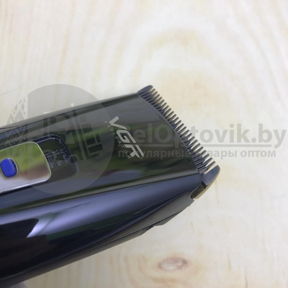 Профессиональная машинка для стрижки волос VGRNavigator V-027 (2 режима работы, LED индикатор, 2 двусторонние - фото 4 - id-p179624789