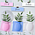 Настенная силиконовая ваза для цветов Magic Vase, многоразовая (без клея, гипоаллергенный материал) Фиолетовая, фото 6