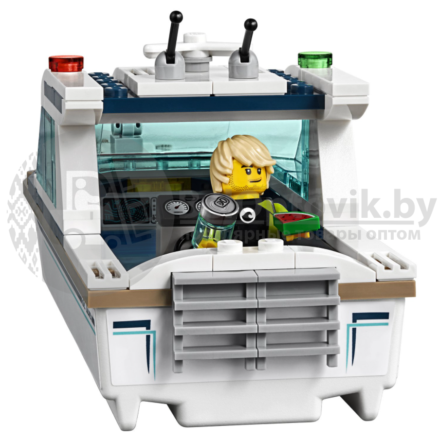 Конструктор LEGO City 60221: Яхта для дайвинга (Лего). Оригинал - фото 10 - id-p179624825