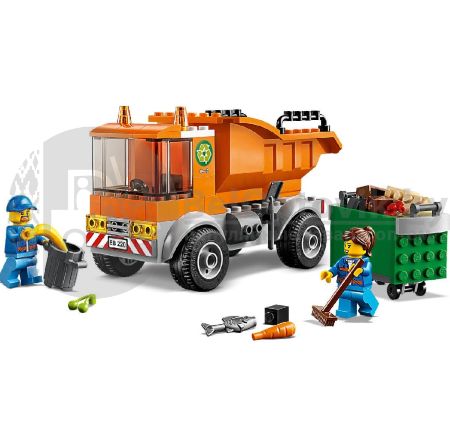 Оригинал Конструктор LEGO City 60220: Мусоровоз (Лего) - фото 7 - id-p179624827
