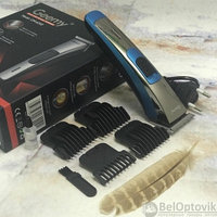 Машинка для стрижки волос беспроводная  Geemy GM-6202 Синяя