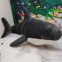 Мягкая игрушка Акула, 90 см Темно серая, фото 1