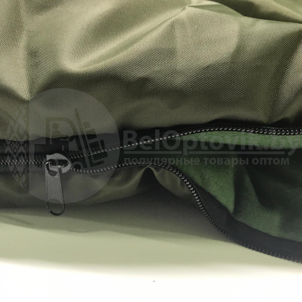 Спальный мешок с подголовником Expert одеяло (22585, ватфайбер, до -25С) РБ - фото 3 - id-p179624942